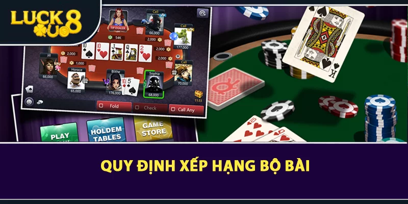 Kinh nghiệm chơi Poker trong quy định xếp hạng bộ bài